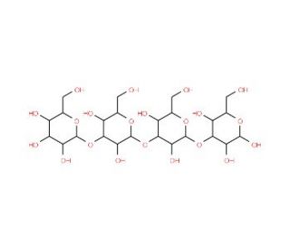 Laminaritetraose (CAS 26212-72-6) - chemical structure image