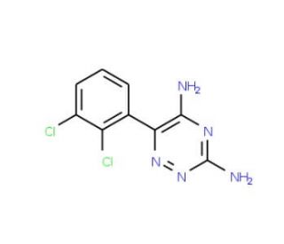 Lamotrigine-13C3 (CAS 1188265-38-4) - chemical structure image