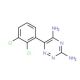 Lamotrigine-13C3 (CAS 1188265-38-4) - chemical structure image