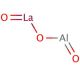 Lanthanum aluminum oxide (CAS 12003-65-5) - chemical structure image