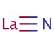 Lanthanum(III) nitride (CAS 25764-10-7) - chemical structure image