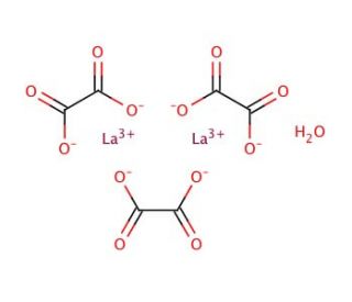 Lanthanum(III) oxalate (CAS 312696-10-9) - chemical structure image