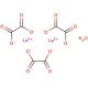 Lanthanum(III) oxalate (CAS 312696-10-9) - chemical structure image