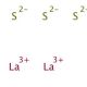 Lanthanum(III) sulfide (CAS 12031-49-1) - chemical structure image