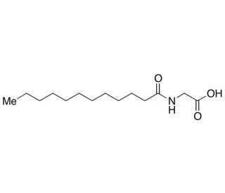 Lauroyl-glycine (CAS 7596-88-5) - chemical structure image