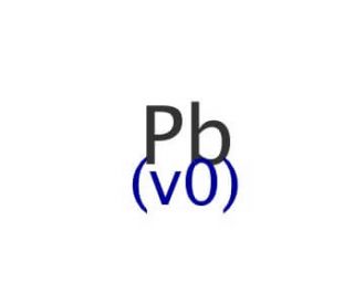 Lead (CAS 7439-92-1) - chemical structure image