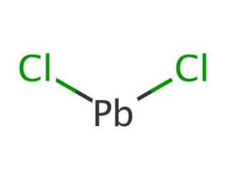 Lead(II) chloride (CAS 7758-95-4) - chemical structure image