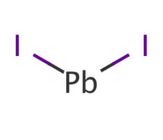 Lead(II) iodide (CAS 10101-63-0) - chemical structure image