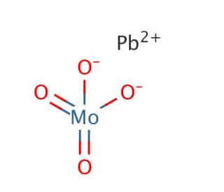 Lead(II) molybdate (CAS 10190-55-3) - chemical structure image