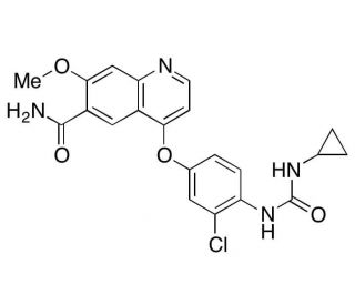 Lenvatinib (CAS 417716-92-8) - chemical structure image