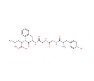 Leu-Enkephalin (CAS 58822-25-6) - chemical structure image