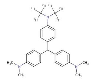 Leuco Gentian Violet-d6 - chemical structure image