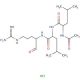 Leupeptin hydrochloride (CAS 24125-16-4) - chemical structure image