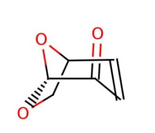 Levoglucosenone (CAS 37112-31-5) - chemical structure image