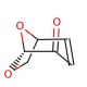 Levoglucosenone 的分子结构, CAS编号: 37112-31-5 Levoglucosenone (CAS 37112-31-5) - chemical structure image