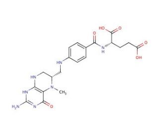 Levomefolic Acid - chemical structure image