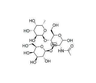 Lewis a Trisaccharide (CAS 56570-03-7) - chemical structure image