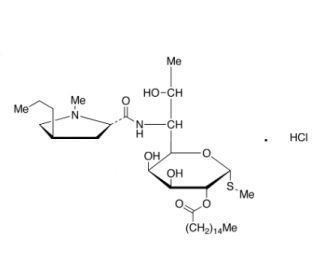 Lincomycin 2-Palmitate Hydrochloride - chemical structure image