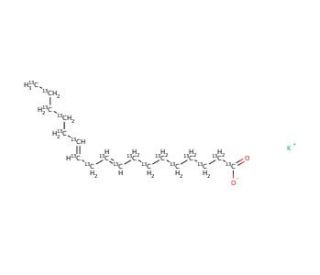Linoleic acid-<sup>13</sup>C18 (CAS 287111-25-5) - chemical structure image