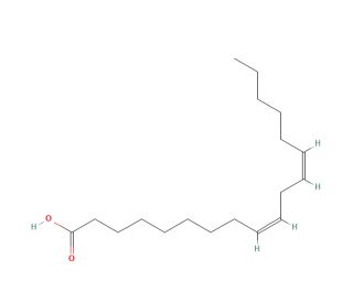 Linoleic Acid (CAS 60-33-3) - chemical structure image