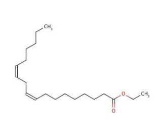 Linoleic Acid ethyl ester (CAS 544-35-4) - chemical structure image