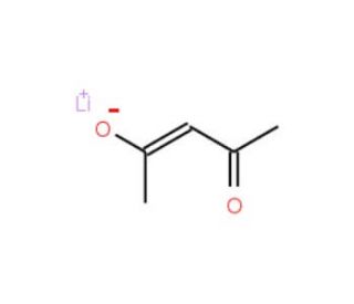 Lithium 2,4-pentanedionate (CAS 18115-70-3) - chemical structure image