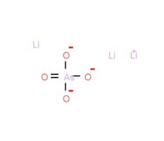 Lithium arsenate (CAS 13478-14-3) - chemical structure image