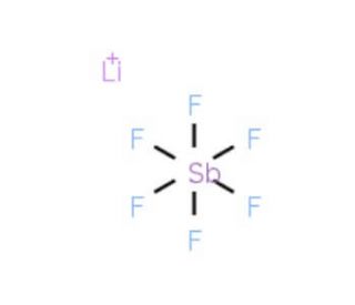 Lithium hexafluoroantimonate (CAS 18424-17-4) - chemical structure image