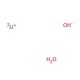 Lithium hydroxide monohydrate (CAS 1310-66-3) - chemical structure image