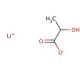 Lithium lactate (CAS 867-55-0) - chemical structure image