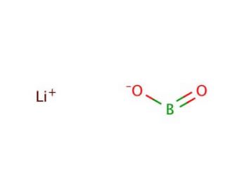 Lithium Metaborate (CAS 13453-69-5) - chemical structure image