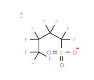 Lithium Nonafluoro-1-butanesulfonate (CAS 131651-65-5) - chemical structure image