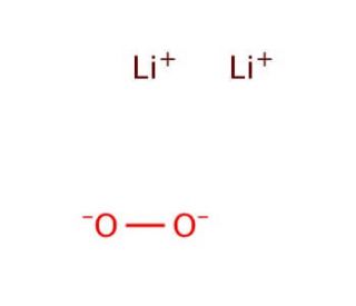 Lithium peroxide (CAS 12031-80-0) - chemical structure image