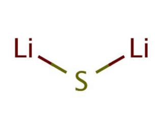 Lithium sulfide (CAS 12136-58-2) - chemical structure image