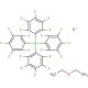 Lithium tetrakis(pentafluorophenyl)borate ethyl etherate (CAS 371162-53-7) - chemical structure image