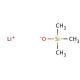 Lithium trimethylsilanolate (CAS 2004-14-0) - chemical structure image