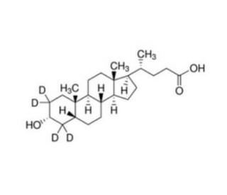 Lithocholic acid-2,2,4,4-d4 (CAS 83701-16-0) - chemical structure image