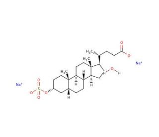 Lithocholic acid 3-sulfate disodium salt (CAS 64936-81-8) - chemical structure image