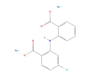 Lobenzarit disodium (CAS 64808-48-6) - chemical structure image