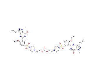 Lodenafil carbonate - chemical structure image