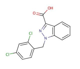 Lonidamine (CAS 50264-69-2) - chemical structure image