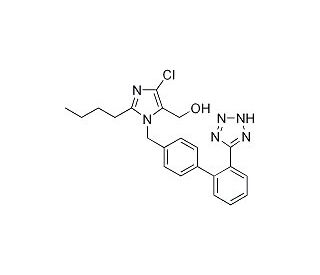 Losartan (CAS 114798-26-4) - chemical structure image