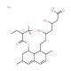 Lovastatin-d3 Hydroxy Acid Sodium Salt (CAS 1217528-38-5) - chemical structure image