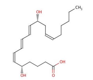 LTB4 (Leukotriene B4) (CAS 71160-24-2) - chemical structure image