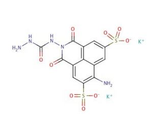 Lucifer Yellow CH dipotassium salt (CAS 71206-95-6) - chemical structure image