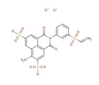 Lucifer Yellow VS dilithium salt (CAS 71231-14-6) - chemical structure image