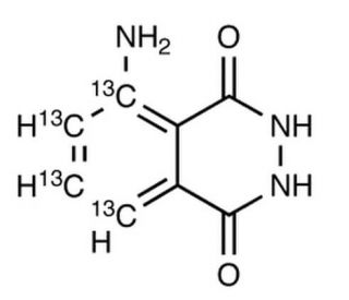 Luminol-13C4 (CAS 521-31-3 (unlabeled)) - chemical structure image