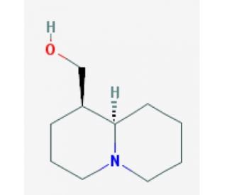 (&minus;)-Lupinine (CAS 486-70-4) - chemical structure image