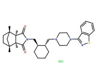 Lurasidone Hydrochloride - chemical structure image