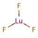 Lutetium(III) fluoride (CAS 13760-81-1) - chemical structure image